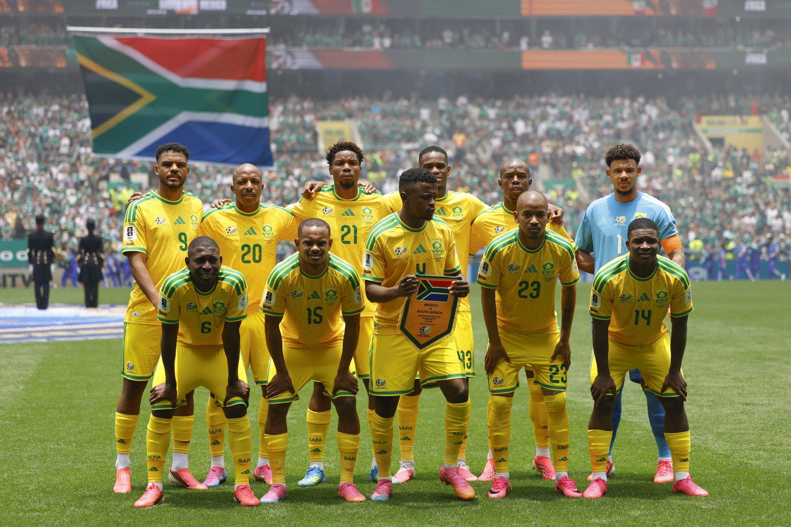 Bafana XI vs Mexico scaled